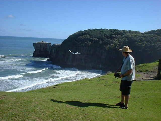 Cliff top Flying